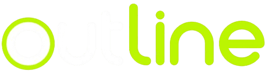 Outline Digital Agency - Logo versione chiara per tema light